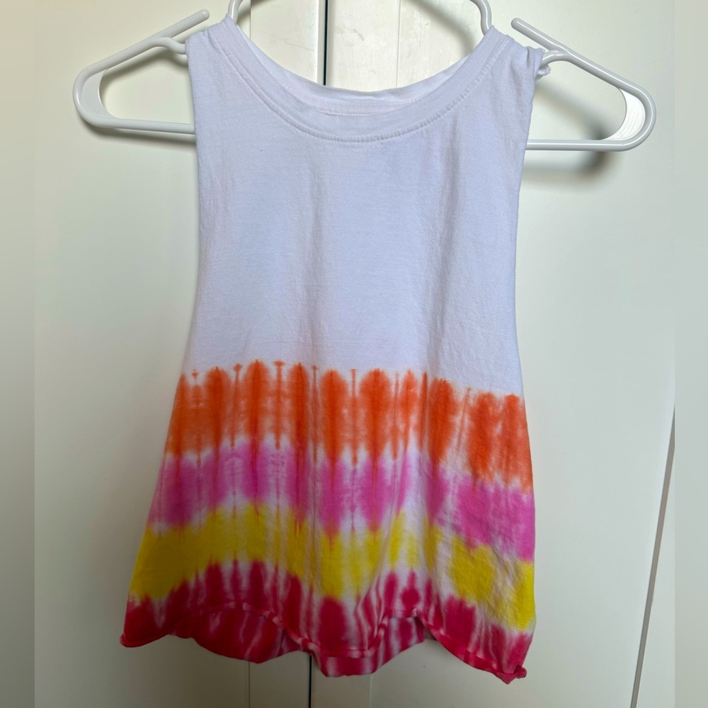 Colorful Tie-Dye Tank Top